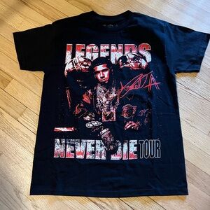 Anuel Legends Never Die Tour Shirt USA 2023 Graphic Shirt Men’s MD. RARE